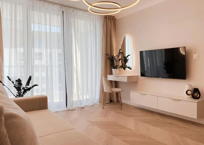 Royal Bulvar - Nowy! - Taras Widokowy Na Dachu, Garaz, 10 Min Od Plazy 公寓 格但斯克